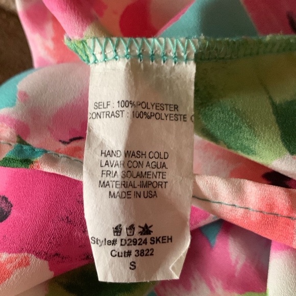 Pink Lily Only One I Love floral maxi dress Size Small - Picture 11 of 11